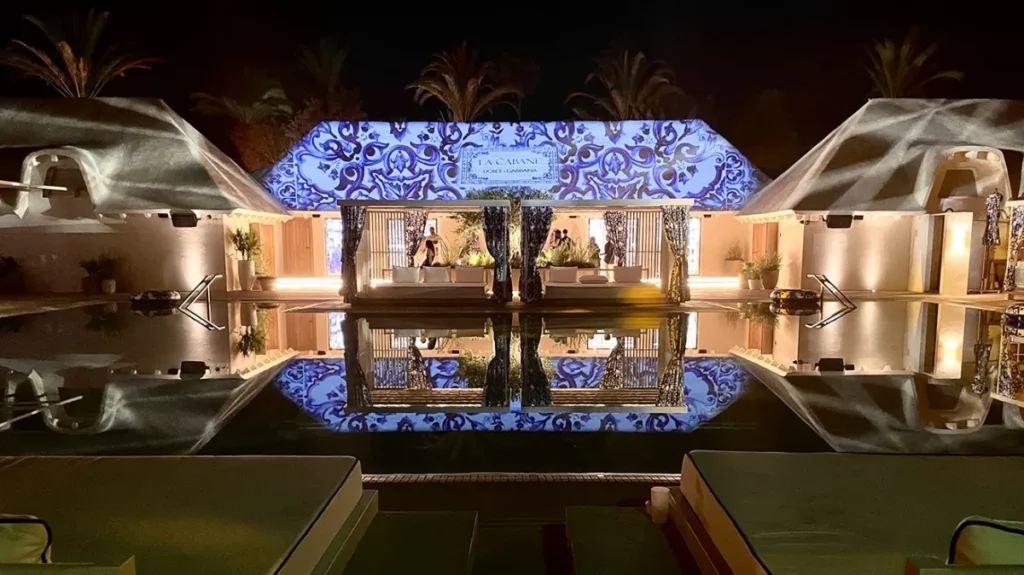 Espectáculo de video mapping Málaga en fachadas de edificios