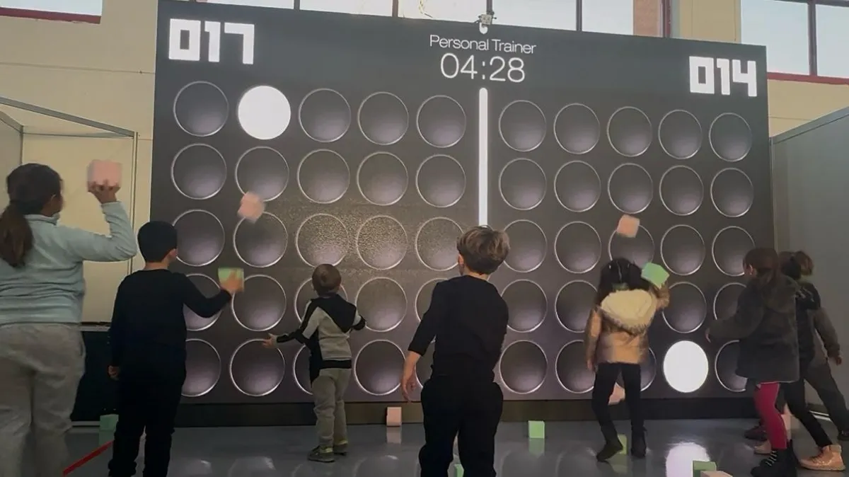 Videojuego de Pantalla Gigante Interactiva 2