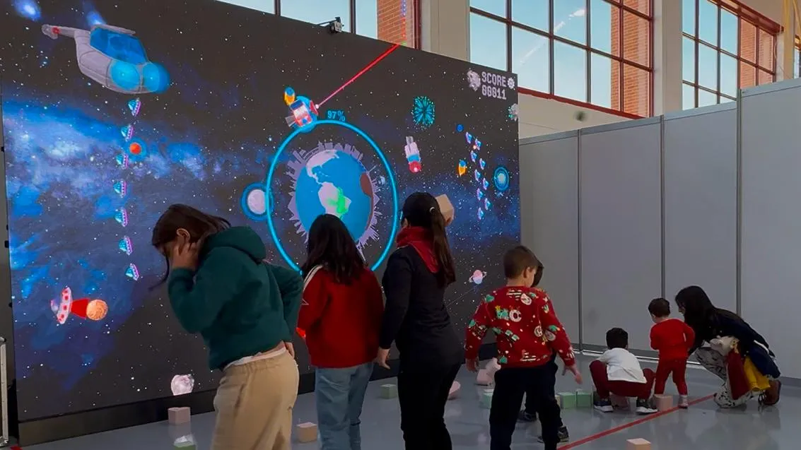 Videojuego de Pantalla Gigante Interactiva 3